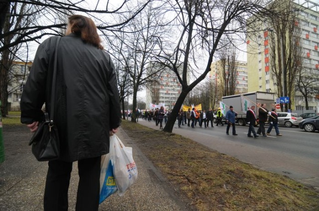 Manifestacja rolników z Solidarności, fot. Andrzej Kutys (13) Począwszy od KRUS, a kończąc na opłatach za psa