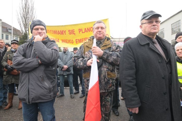 Manifestacja rolników z Solidarności, fot. Andrzej Kutys (4) Począwszy od KRUS, a kończąc na opłatach za psa
