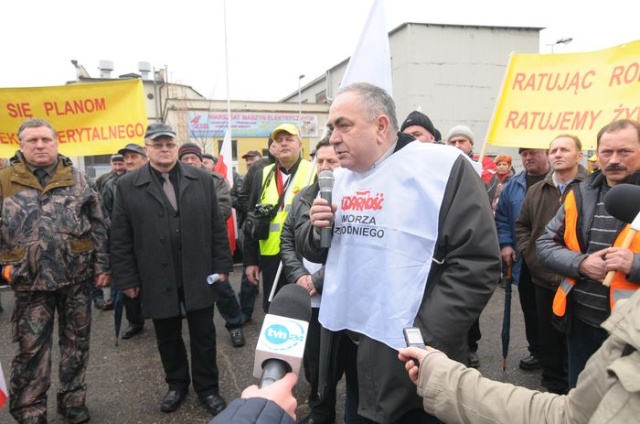 Manifestacja rolników z Solidarności, fot. Andrzej Kutys (5) Począwszy od KRUS, a kończąc na opłatach za psa