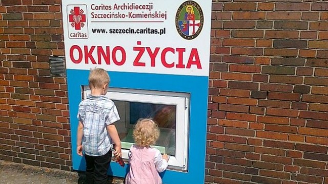 Dziecko w szczecińskim Oknie Życia