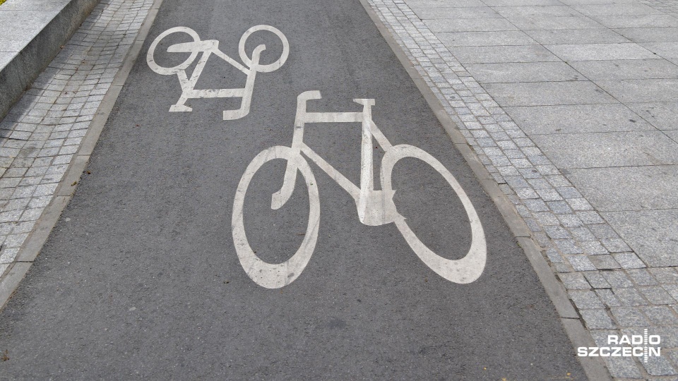 Ścieżka rowerowa powstaje w centrum Szczecina