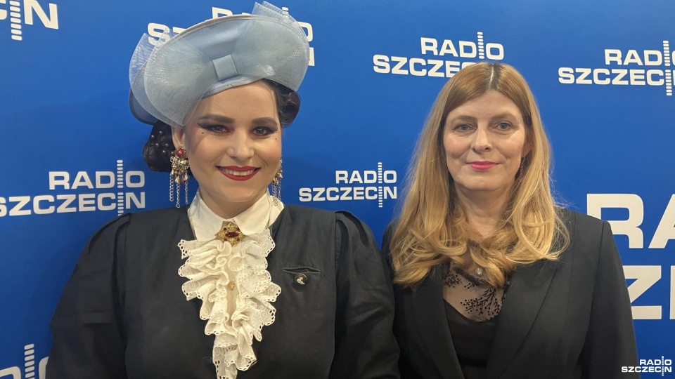 Olga Dąbkiewicz i Dorota Pundyk. Fot. Joanna Skonieczna [Radio Szczecin]